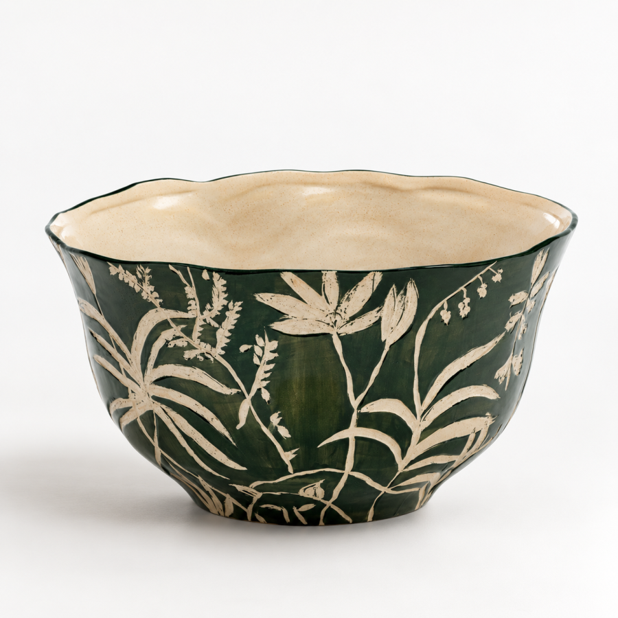 Serax - Kruka Axelle Delhaye 10 Green Beige