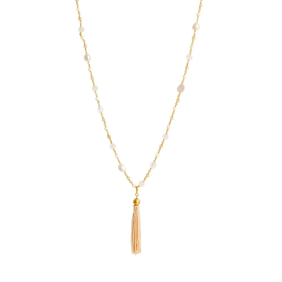 IBU Jewels - Halsband Luna Pearl Mix ND05