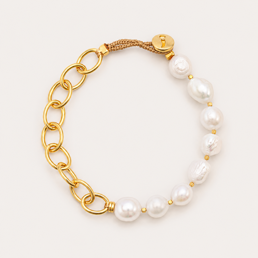 IBU Jewels - Armband Pearl Circle AS03