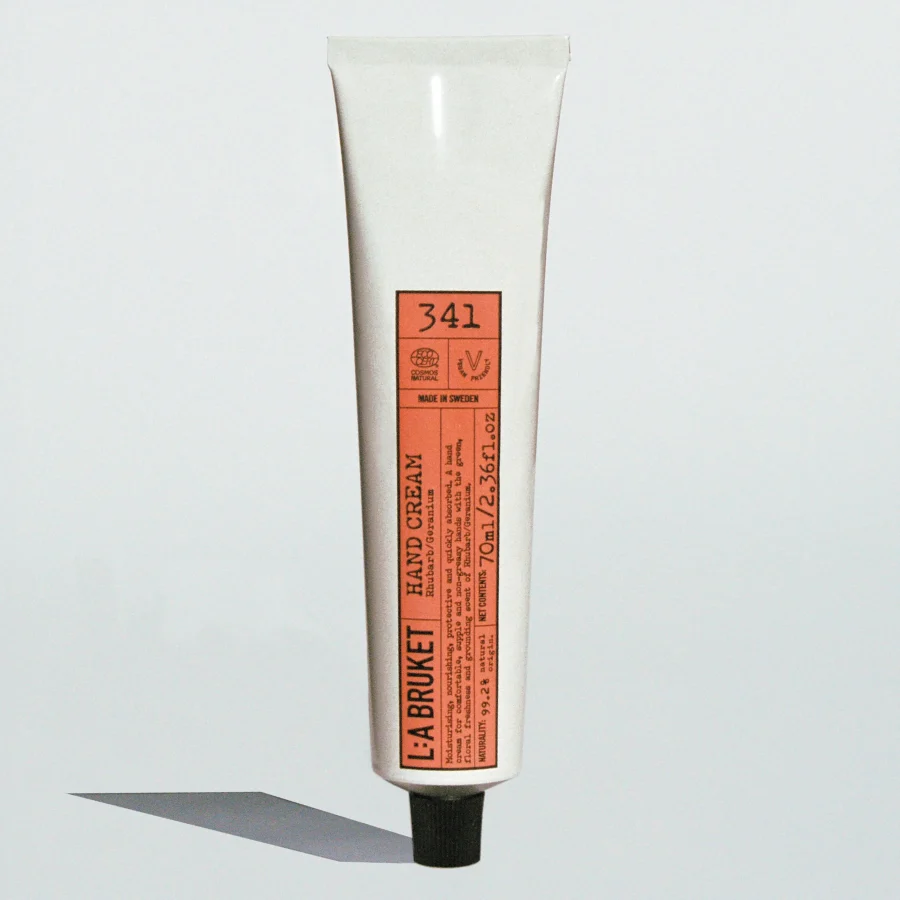 L:A Bruket - Handkräm Rabarber / Geranium 70 ml