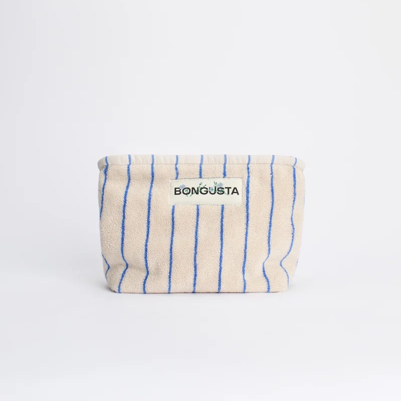 Bongusta - Naram Toiletry Bag, Moonbeam & ultramarine
