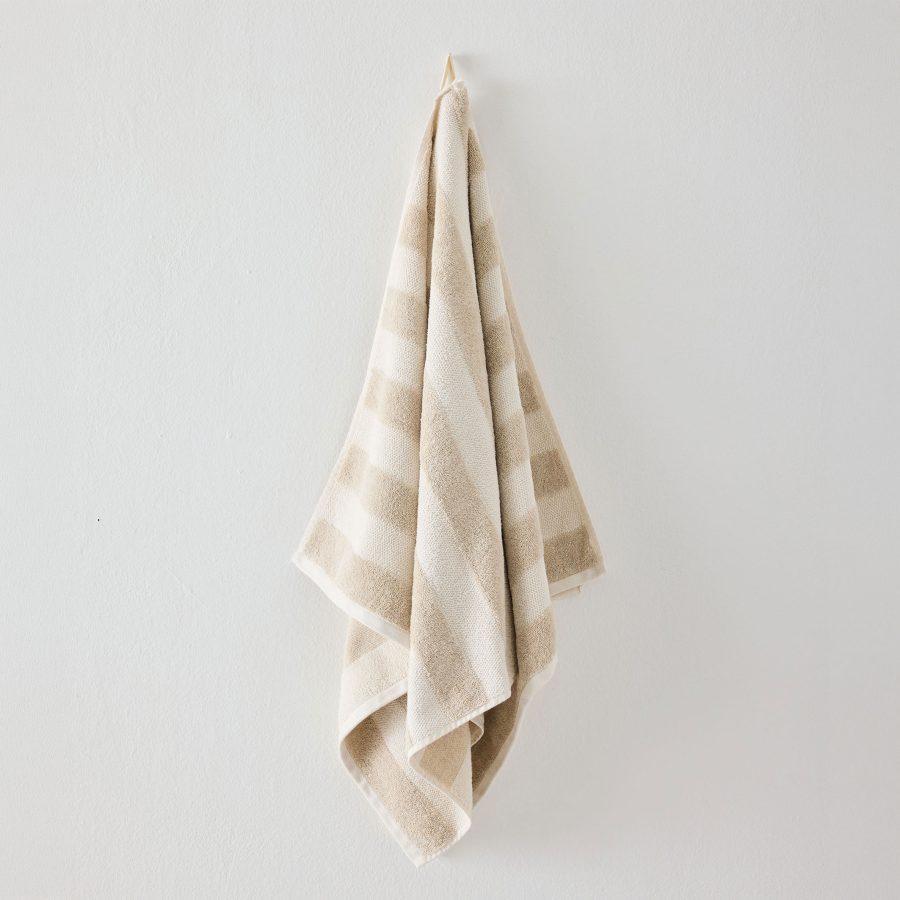 Tell Me More – Frottébadlakan Cleo Beige 70x140 cm