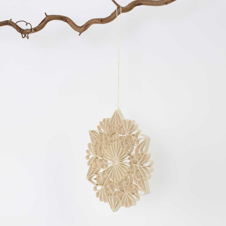 World of Craft - Julhänge Quilled L
