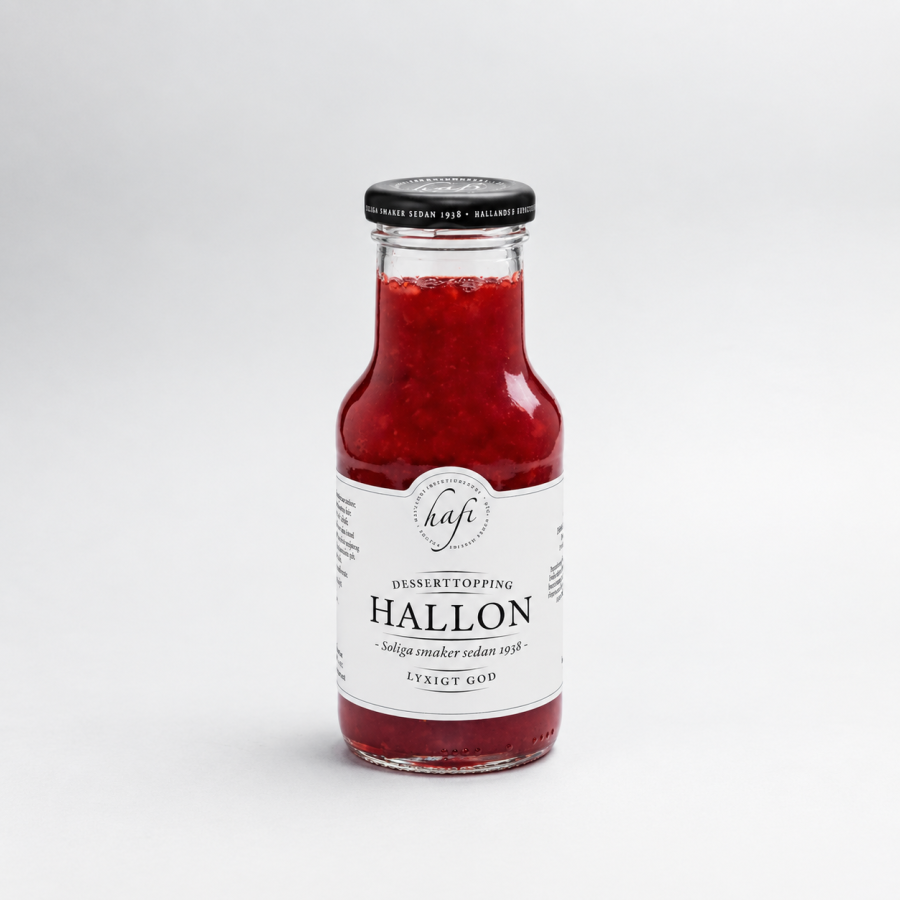 Hafi - Hallon Topping 295g