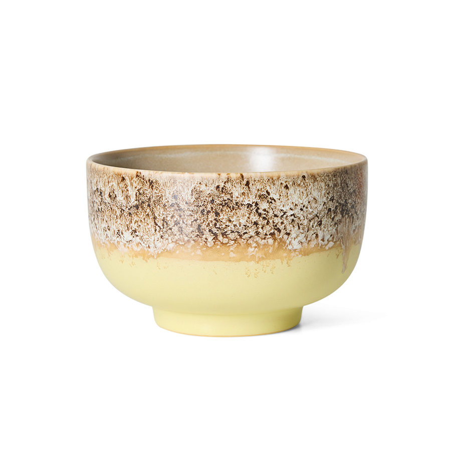 HKLIVING - 70s Ceramics Nudelskål Custard