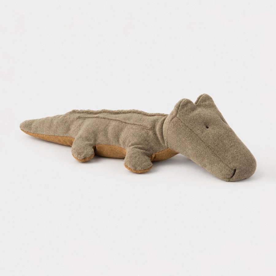Maileg – Safari Friends Krokodil Medium Olivgrön