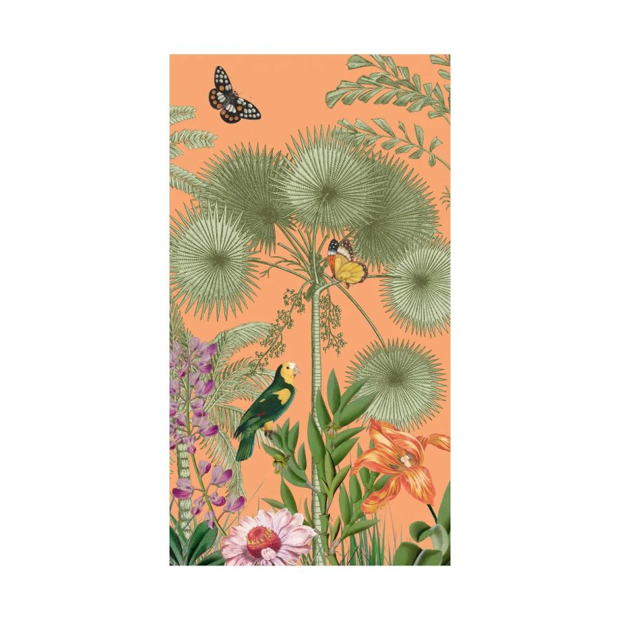 Caspari - Paradise Garden Melon, 33 x 40 cm