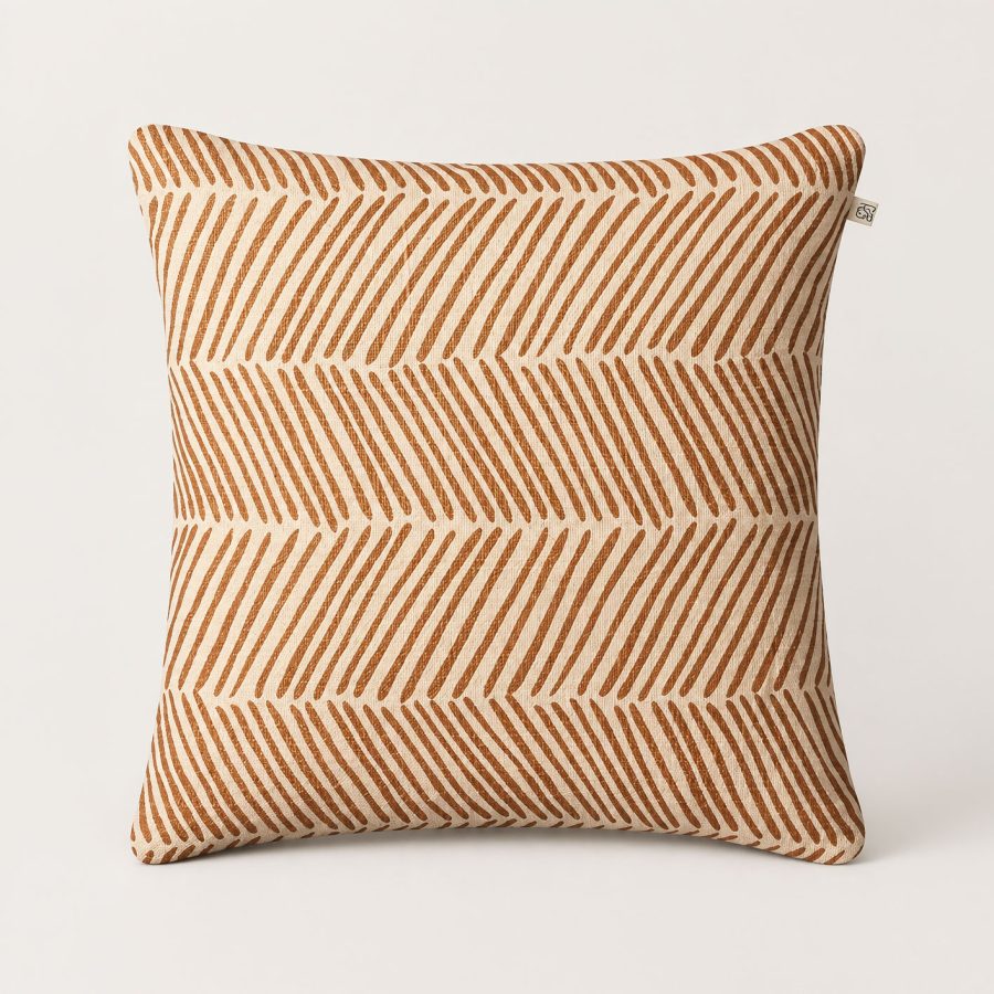 Chhatwal & Jonsson – Kuddfodral Rama Light Beige/Taupe 50x50 cm